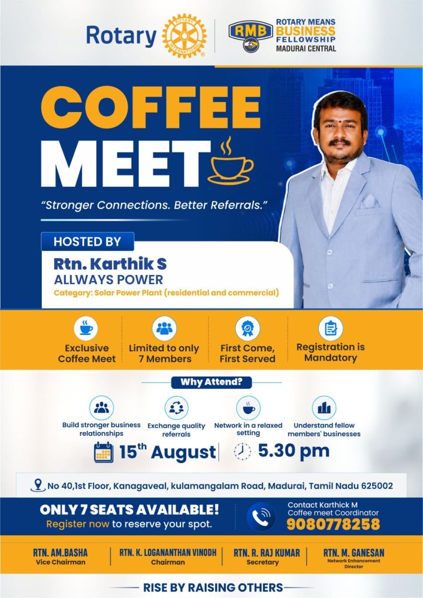 10th Term : Coffee Meet on 17-08-2026